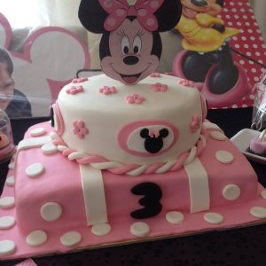 doğum günü pastası minnie mouse